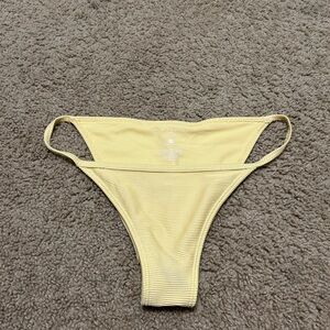PacSun Light Yellow Bikini Bottom